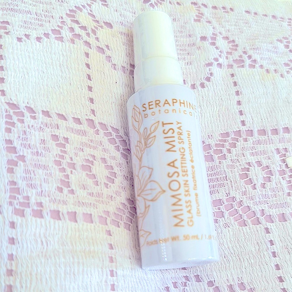 NEW: Seraphine Botanicals Mimosa Mist Setting Spray Glass Skin 50 ml